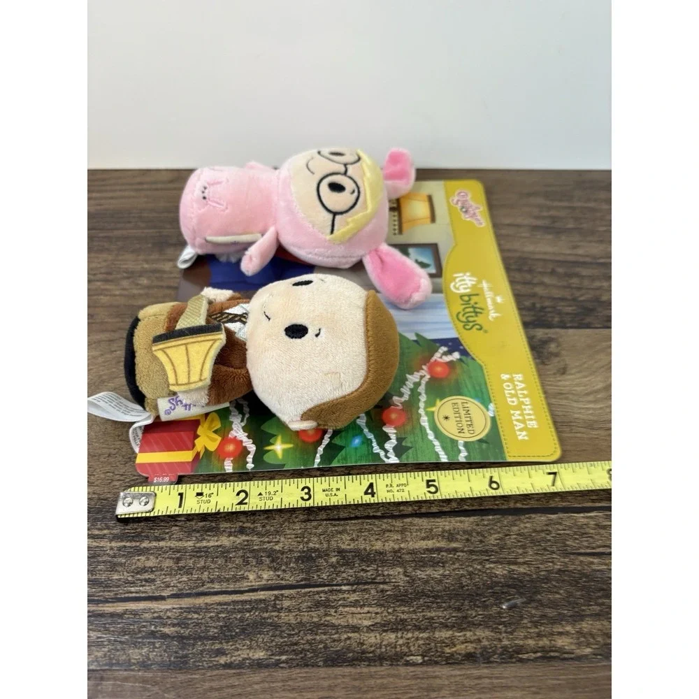 Hallmark Itty Bittys A Christmas Story Ralphie & Old Man Limited Edition Set